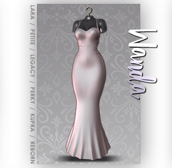 Second Life Marketplace - MAAI Wanda pearl gown * Nude